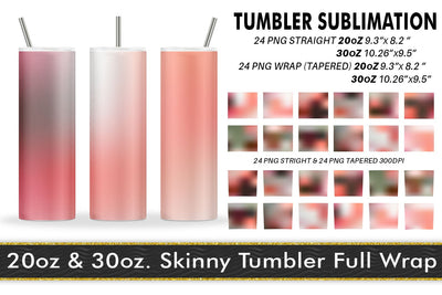 Sublimation tumbler gradient pink background Sublimation artnoy 