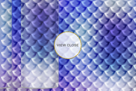 Sublimation tumbler mermaid scales pattern blue color background Sublimation artnoy 