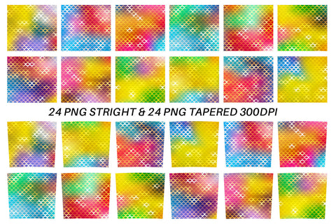 Sublimation tumbler mermaid scales pattern colorful background Sublimation artnoy 