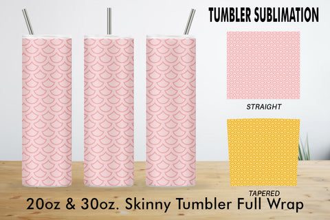 Sublimation tumbler mermaid texture with pastel color background Sublimation artnoy 