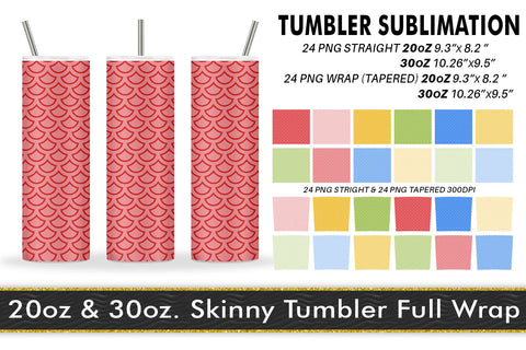 Sublimation tumbler mermaid texture with pastel color background Sublimation artnoy 