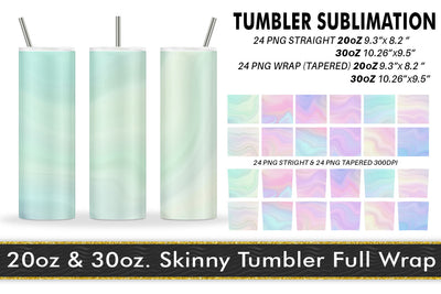 Sublimation Tumbler pastel color wave texture background Sublimation artnoy 