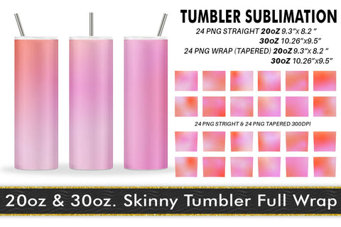 Sublimation tumbler pink gradient background Sublimation artnoy 