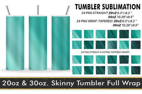Sublimation tumbler striped color green background Sublimation artnoy 