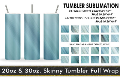 Sublimation tumbler striped color turquoise background Sublimation artnoy 