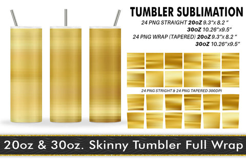 Sublimation Tumbler stripes gold background Sublimation artnoy 