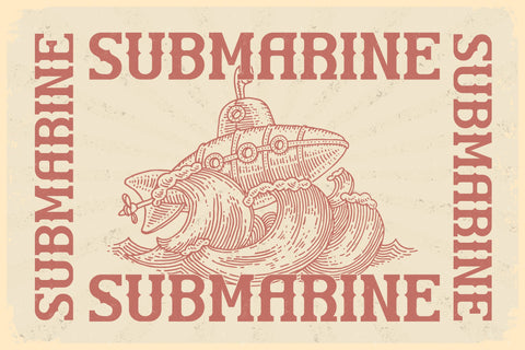 SUBMARINE Typeface Font Storytype Studio 