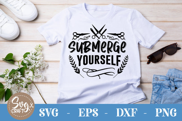 Submerge Yourself SVG design SVG Svgcraft 