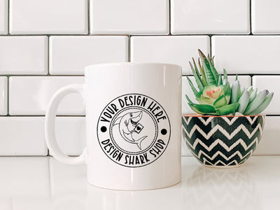 Succulent Mug Mock Up Photo Mock Up Photo Design Shark 