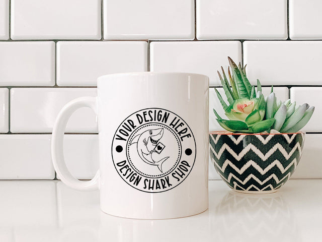 Succulent Mug Mock Up Photo Mock Up Photo Design Shark 