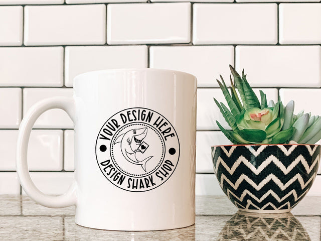 Succulent Mug Mock Up Photo Mock Up Photo Design Shark 