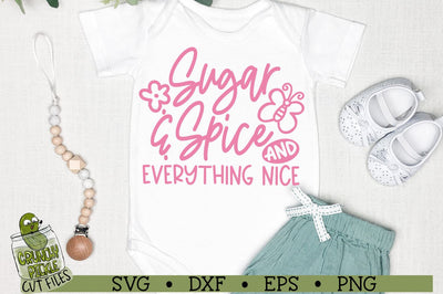 Sugar and Spice Baby SVG File SVG Crunchy Pickle 