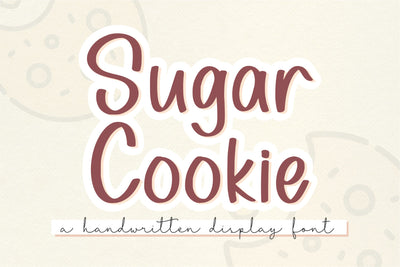 Sugar Cookie Font Qwrtype Foundry 