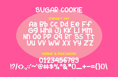 Sugar Cookie Font Yuby 