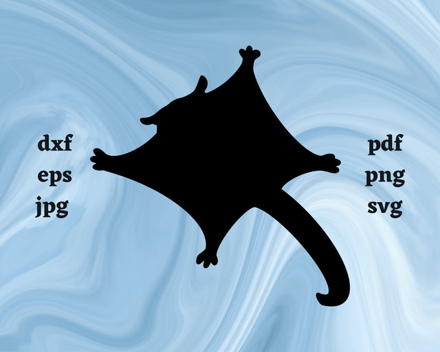 Sugar Glider SVG Cut File SVG Northern Light SVG 