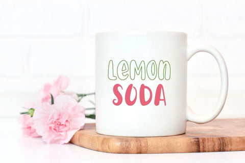 Sugar Lemon - Display Font Font AnningArts Design 