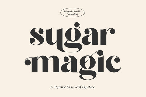 Sugar Magic Font Zeenesia Std 