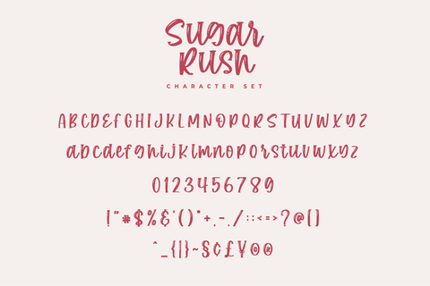 Sugar Rush Font Typobia 
