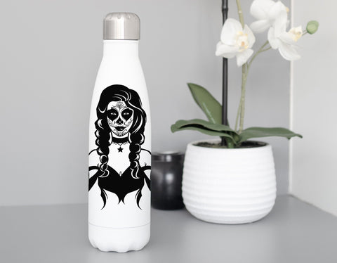 Sugar Skull Girl svg, Sugar Skull Woman svg, png files SVG Pretty Meerkat 