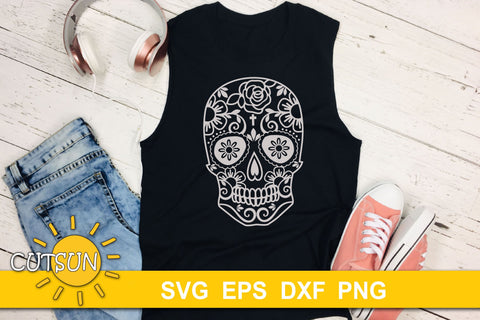 Sugar Skull SVG | Halloween SVG SVG CutsunSVG 