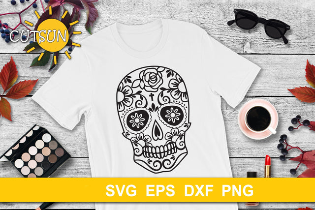 Sugar Skull SVG | Halloween SVG SVG CutsunSVG 