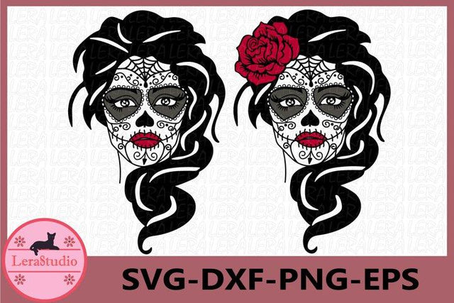Sugar Skull Svg SVG Lerastudio 