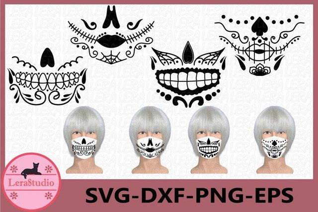 Sugar Skull Svg SVG Lerastudio 