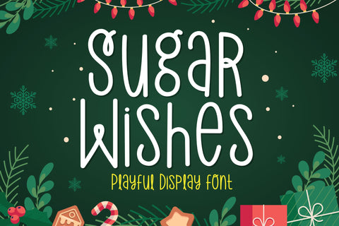 Sugar Wishes Font Hayletter Creative 