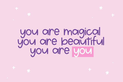 Sugarplum - Cute Handwritten Font Font KA Designs 