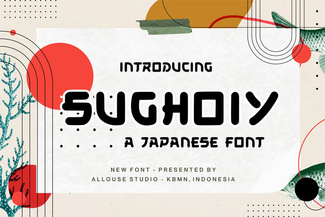 Sughoiy Font Allouse.Studio 