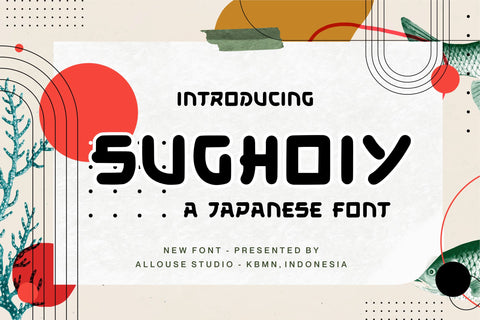 Sughoiy Font Allouse.Studio 