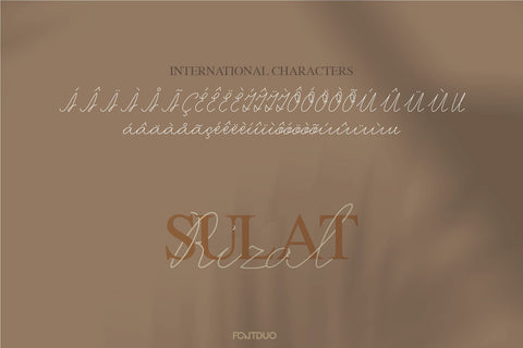 Sulat Rizal Script Handwritten Font Font FontDuo 