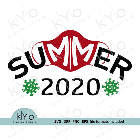 Summer 2020 Covid19 face mask shirt design svg png dxf eps files SVG kYo Digital Studio 