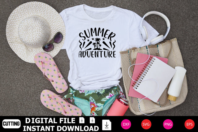 Summer Adventure SVG cut files SVG Shahin alam 