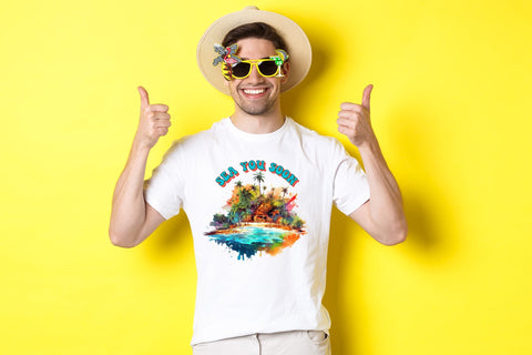 Summer and Beach PNG Sublimation - Sea You Soon Sublimation CraftLabSVG 