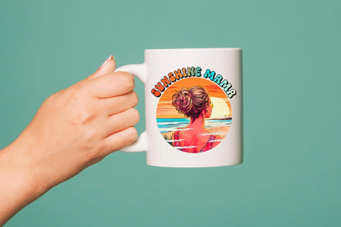 Summer and Beach PNG Sublimation | Sunshine Mama Sublimation CraftLabSVG 