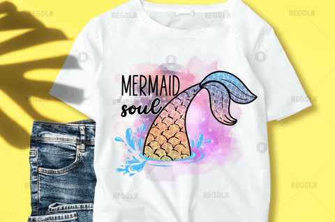 Summer And Mermaid Sublimation Bundle Sublimation Regulrcrative 
