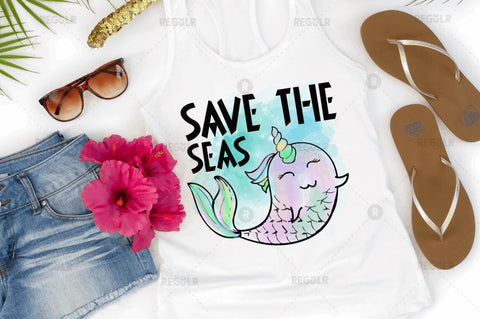 Summer And Mermaid Sublimation Bundle Sublimation Regulrcrative 