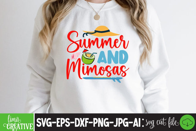 Summer And Mimosas SVG Cute File SVG Insomnia Std 