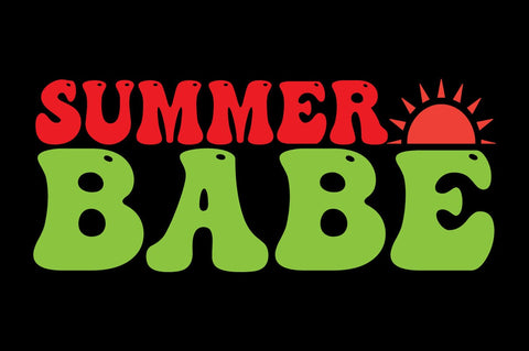 Summer Babe SVG Craftlabsvg24 