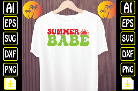 Summer Babe SVG Craftlabsvg24 