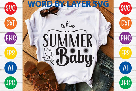 Summer baby SVG Design SVG Rafiqul20606 