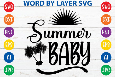 Summer Baby SVG Design SVG Rafiqul20606 