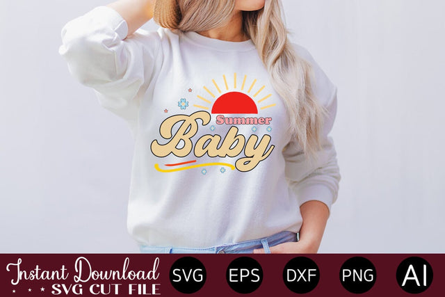 Summer Baby SVG SVG designmaster24 