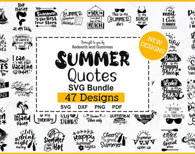 Summer beach camping adventure quotes Bundle SVG,sublimation SVG Redearth and gumtrees 