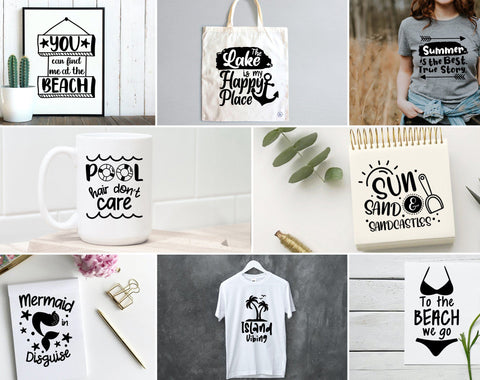 Summer beach camping adventure quotes Bundle SVG,sublimation SVG Redearth and gumtrees 