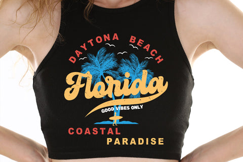 Summer Beach Design - SVG Surfing Graphic Sublimation SVG Karma Genie Graphics 