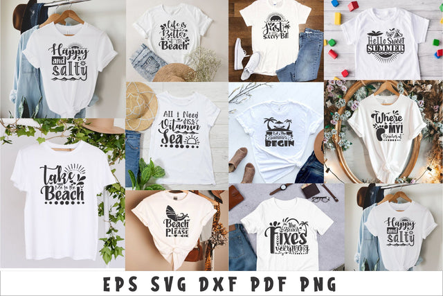 Summer Beach Quote Bundle SVG balya ibnu bi malkan 