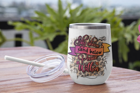 Summer Beach Quote Sublimation PNG Design Sublimation OrangeBrushStudio 