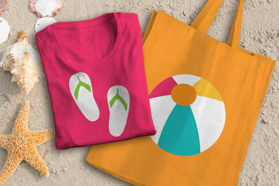 Summer Beach Set SVG Designed by Geeks 